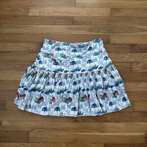 GG Blue Luxe Sport Flowers Women's Golf Tennis Pickleball Skort Size S